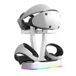 JYS-P5155 For P5 VR 2 Magnetic Charging Base With RGB Light VR Glasses Storage Rack Game Accessories