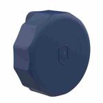 For Airtag All Inclusive Life Waterproof Pet Model Silicone Protective Case(Deep Blue)