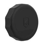 For Airtag Sticky Full Cover Life Waterproof Silicone Protective Case(Black)