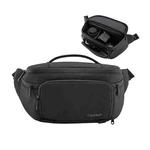Cwatcun D105 Large Multi-functional Camera Waist Pack Simple and Lightweight Microslr Camera Bag Casual Waterproof Storage Bag