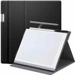 For ReMarkable 2 10.3 Inch 2020 Paper Tablet Case Multi-Viewing Adjustable Folding Book Folio Cover(Black)