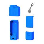 For DJI Osmo Pocket 3 AMagisn Silicone Protection Case Movement Camera Accessories, Style: 5 In 1 Blue