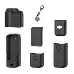 For DJI Osmo Pocket 3 AMagisn Silicone Protection Case Movement Camera Accessories, Style: 7 In 1 Black