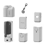 For DJI Osmo Pocket 3 AMagisn Silicone Protection Case Movement Camera Accessories, Style: 7 In 1 Gray