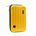For DJI Osmo Action 4 / 3 aMagisn Small Organizer Bag Sports Camera Protective Accessories(Yellow)