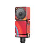 For DJI Action 2 aMagisn Body Protection Paper Scratch-Resistant Film Accessories, Style: Power Colorful Painting 2