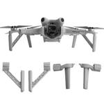 For DJI Mini 4 Pro Drone BRDRC Landing Gear Increased Height Leg(Gray)