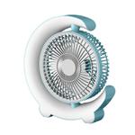 F11 USB Charging Cool Marquee Desktop Portable Fan(Sky Blue)