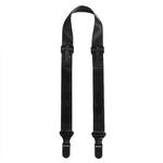 Quick Release Mirrorless Camera Crossbody Strap SLR Camera Decompression Halter Strap(Black+Black)