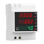 SINOTIMER SDM004 Din Rail AC Voltage Current Time Power Electricity Multi-Function Detection Meter