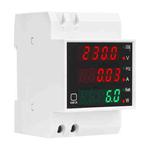 SINOTIMER SDM006 Din Rail AC Voltage Current Frequency Power Electricity Multi-Function Detection Meter
