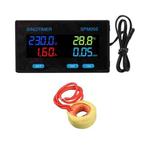 SINOTIMER SPM005 AC Digital Display Voltage Current Power Electricity Multifunctional Monitoring Meter, Specification: 20A