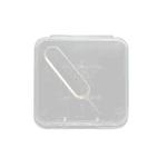 Cell Phone SIM Card Removal Pin Memory Card Holder With Storage Case, Specification: White Box+Card Pin