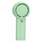 Mini Turbo Handheld Electrical Fan Portable USB Rechargeable Small Fan(Green)