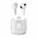 Lenovo Thinkplus XT65 In-Ear Wireless Sports Bluetooth Earphones with Digital Display Battery Charging Compartment(White)