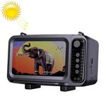 DV-666 Desktop Portable Solar Bluetooth Speaker Card FM Radio With Flashlight(Elephant)