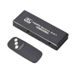 120Hz HDMI2.0 4K With Remote Control Switcher HDCP2.2 Version 3 Into 1 Out Video Converter