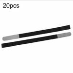 10 x 100mm 20pcs Plug Organizer Power Cord Organizing Strap Nylon Fixed P-Type Ties