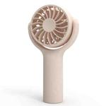 Mini Handheld Small Fan Rechargeable Mute Desktop Portable Fan(Pink)