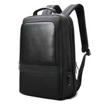 Bopai 61-26111 Large Capacity Business Commuter Laptop Backpack With USB+Type-C Port(Black)