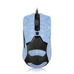 Snowflake Pattern Anti-slip Mouse Stickers For Razer Viper Mini Blue Full Surround