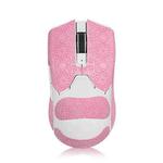 Snowflake Pattern Anti-slip Mouse Stickers For Razer Viper V2 Pro Pink Full Surround