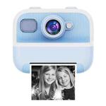 M8 2.4-Inch 1080P HD 2400W Pixel Dual-Camera Children Thermal Printing Camera, Color: Blue+32GB