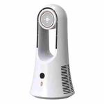 Home Desktop USB Charging Digital Display Portable Bladeless Aromatherapy Fan, Color: White