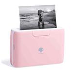 Phomemo M04S Thermal Printer Support 4 Inch Printing Width 300dpi Bluetooth Inkless Printer(Pink)