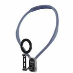 TELESIN MNM-002 Magsafe Magnetic Suction Mobile Phone Hanging Neck POV Viewing Angle Lazy Stand(Blue)