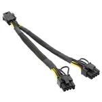 6Pin To Dual 8Pin Graphics Card Set Cable One To Two Power Supply Cable Adapter