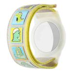 For AirTag Protective Case Children Watchband Anti-lost Locator Waterproof Wristband Bracel(Dinosaur)