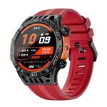 LOKMAT ZEUS6 PRO 1.46-Inch IP68 Waterproof SOS Flashlight Bluetooth Smart Watch(Brick Red)