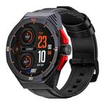 LOKMAT COMET2 PRO 1.46-Inch 5ATM Waterproof Bluetooth Call Smart Watch, Color: Black Leather