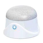 Magnetic Wireless Bluetooth Speaker Subwoofer Mini Portable TWS Mobile Phone Speaker(White)