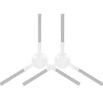 For Dreame L20 Ultra / X20 Pro / X20 Pro Plus Robot Vacuum Accessories 1pair White Side Brush