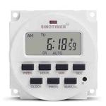 SINOTIMER TM618SH  1 Second Interval Digital LCD Timer Switch Programmable Time Relay 12V