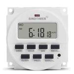  SINOTIMER TM618N-2 220V 7 Days Weekly Programmable Digital Electronic Timer Switch
