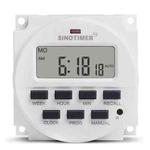  SINOTIMER TM618N-4 12V 7 Days Weekly Programmable Digital Electronic Timer Switch