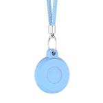 For Airtag Pet Plastic Waterproof Tracker Protective Case(Blue)