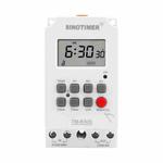 SINOTIMER TM630S-1 110V 30A Timer Switch 1 Second Interval Weekly Programmable Time Relay