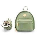 Cwatcun D125 Small Shoulder Camera Bag Casual Commuter DSLR Backpack(Green)