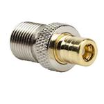 SMB Female To F Female Connector RF Coaxial Adapter