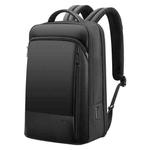 Bopai 61-53111 Large-capacity Waterproof Business Laptop Backpack With USB+Type-C Port(Black)