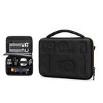 Cwatcun H91 Medium Sports Camera Case Portable Waterproof EVA Digital Camera Storage Bag(Black)