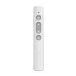 B1 Multimedia Infrared Laser Pointer Teaching Business Wireless PPT Page Turning Pen(White)