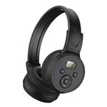 F4 Digital Display Automatic Scanning Foldable FM Radio Headphone, Spec: Charging Version