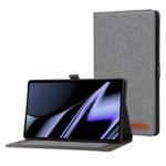 For Blackview Tab 60 8.68-Inch Fabric Leather Tablet Case(Grey)