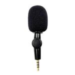 Mobile Phone Live Broadcast Microphone, Style: Pro 3.5 Straight Head 4-section Plug (Sponge Cover)