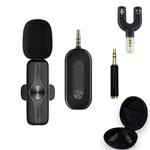 Elebest 3.5mm Wireless Lavalier Microphone Mini Clip-On Mic, Spec: One Drag One Set 2